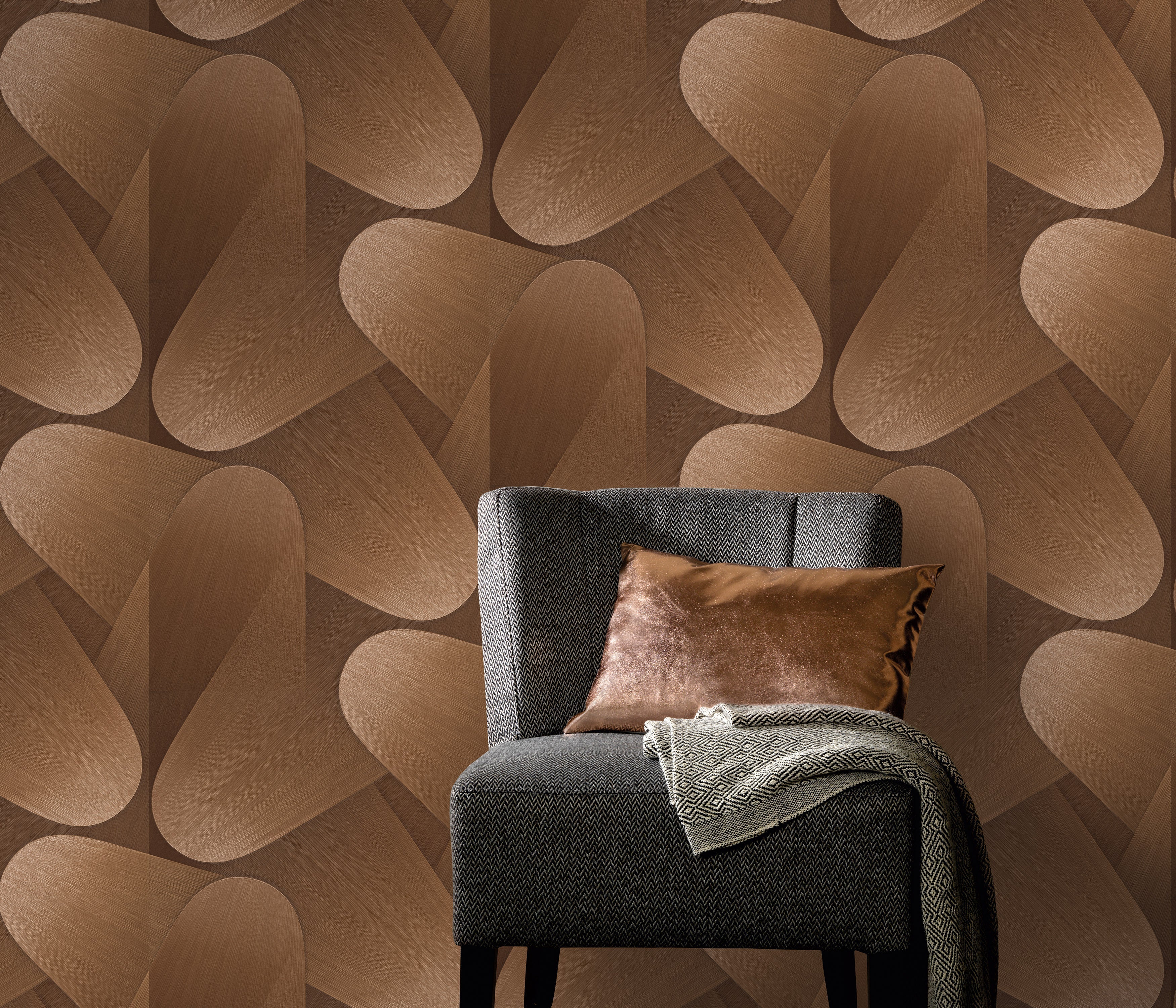 Koper Behang Kopen | 23+ Designs met Koperglans - Wall Centre – Wall ...
