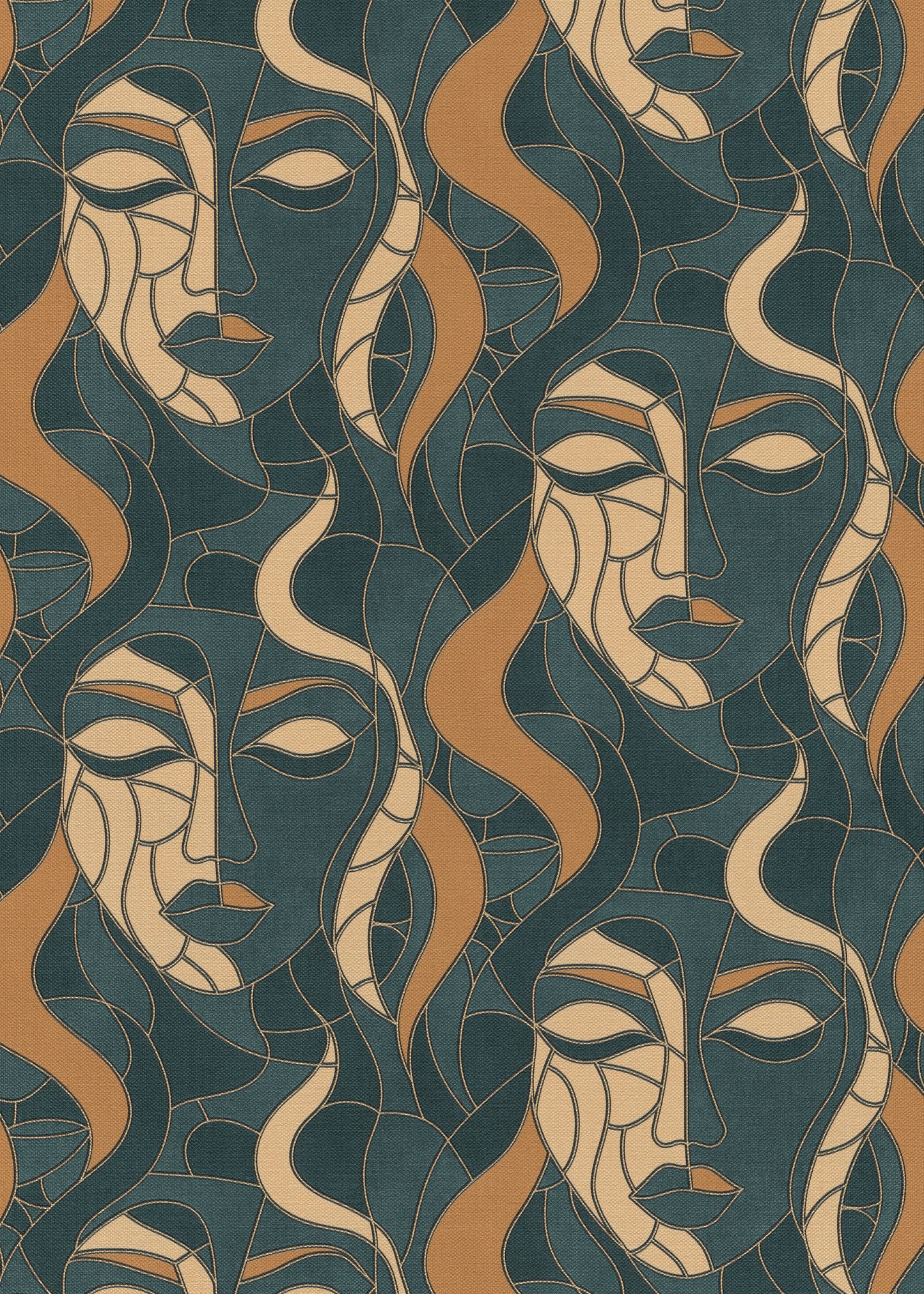 Blauw Art Deco - ER19-0458 - Image1 - Elle 4 - 1045819