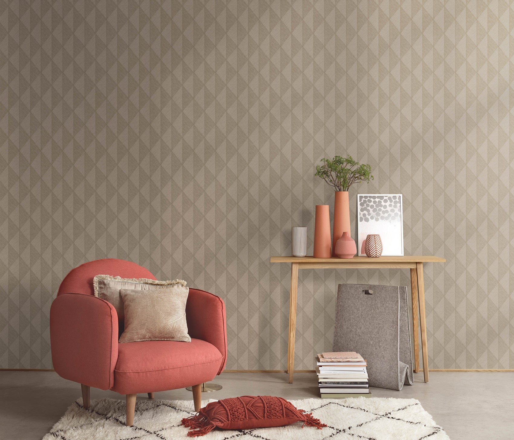 Beige Grafisch - ER11-0524 - Image2 - Fashion for walls 5 - 1052411