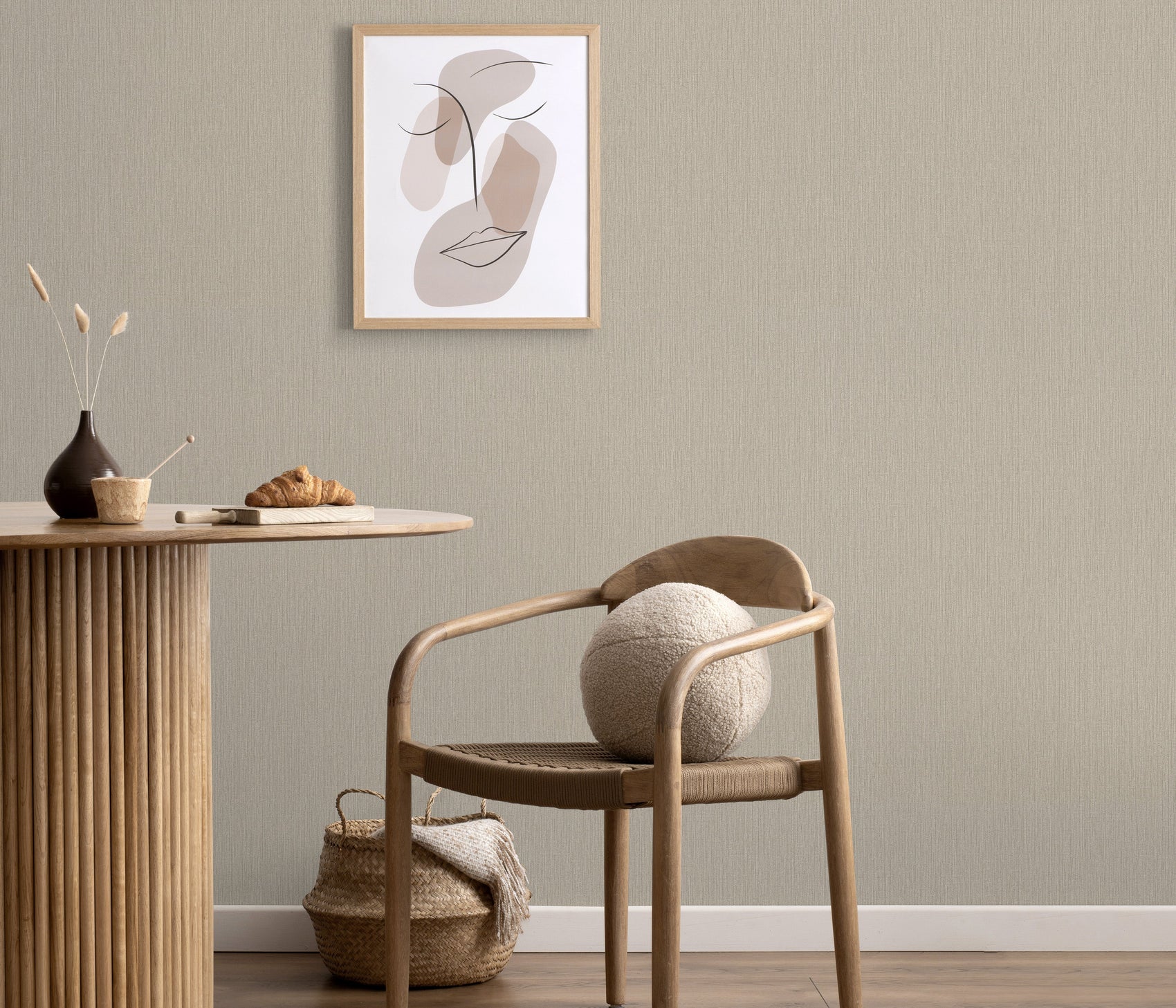 Beige Textiel - ER37-0542 - Image2 - Fashion for walls 5 - 1054237