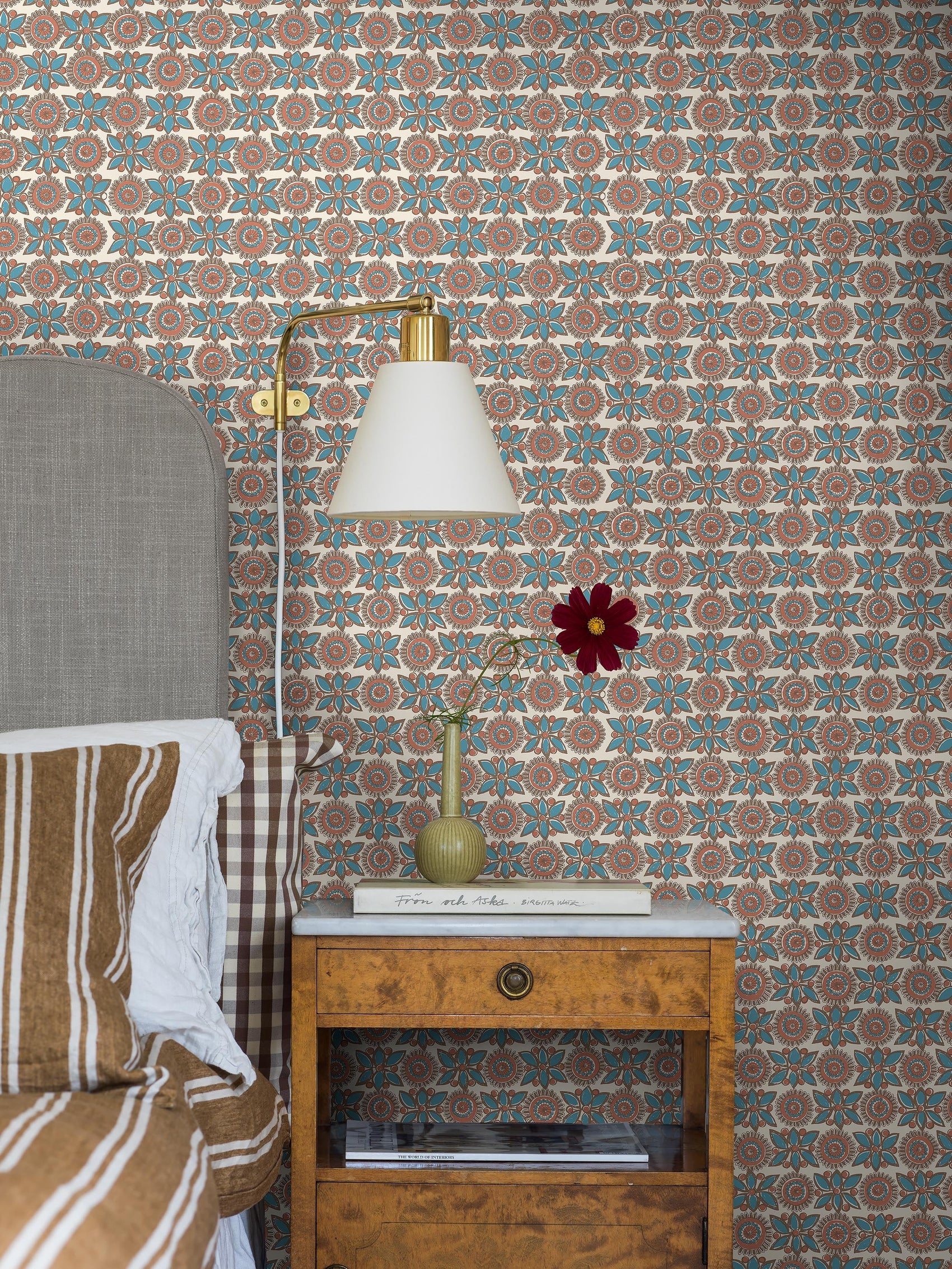 Blauw Bloemen - BS83-0113 - Image2 - Scandinavian Designers - 1383