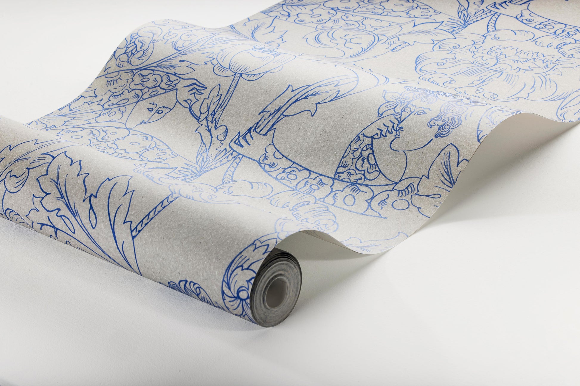 Blauw Bloemen - BS65-0120 - Image3 - Swedish Designers - 2065