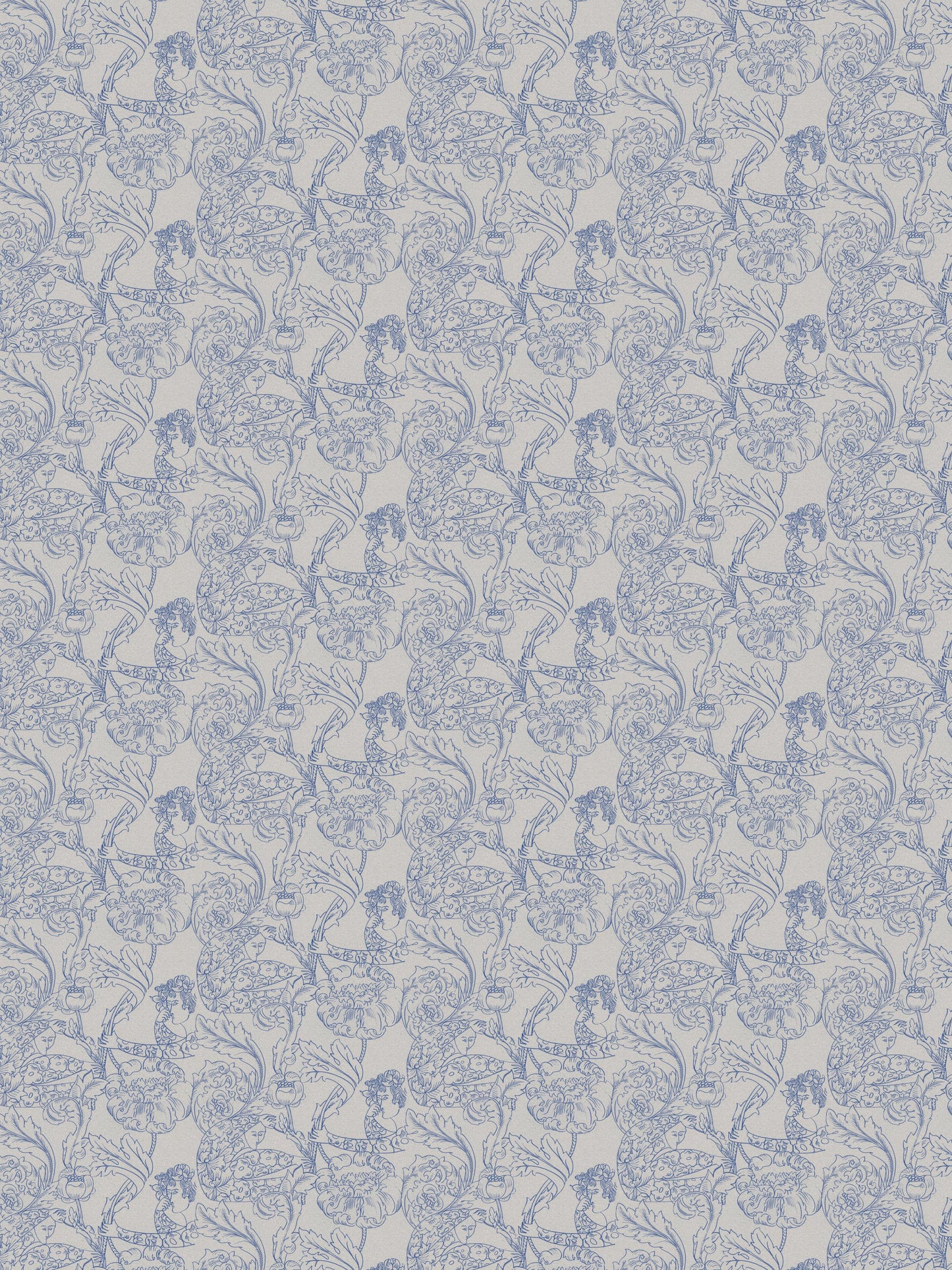 Blauw Bloemen - BS65-0120 - Image4 - Swedish Designers - 2065