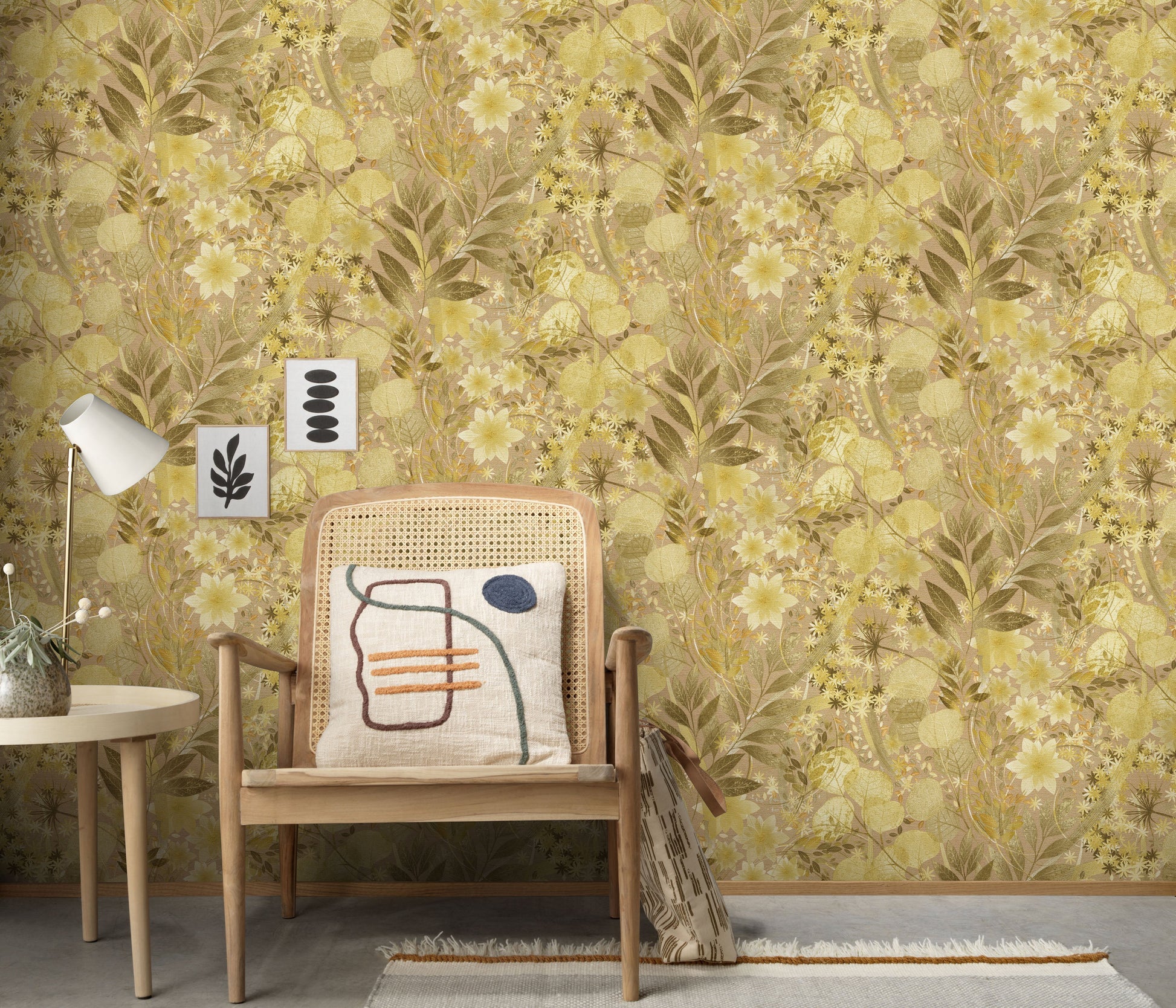 Beige Botanisch - ER20-0506 - Image2 - Floralie - 2707