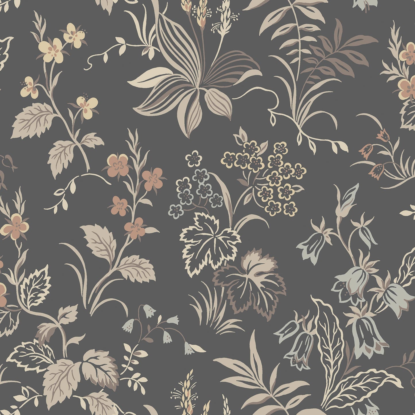 Grijs Botanisch - BS64-0132 - Image1 - Timeless Traditions - 3264