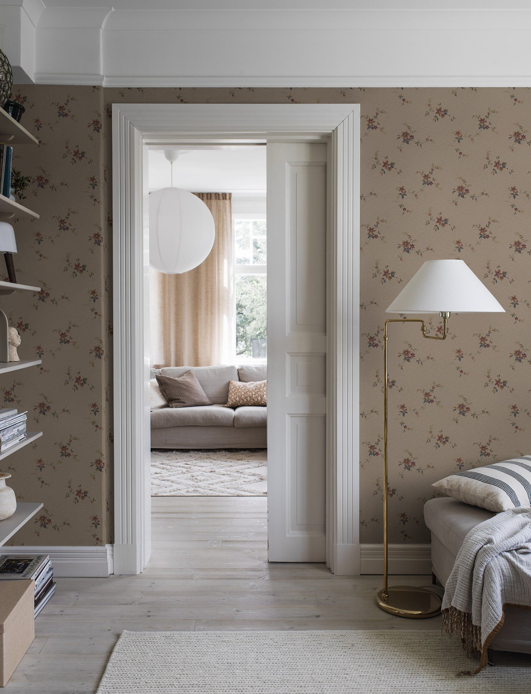 Beige Botanisch - BS91-0132 - Image2 - Timeless Traditions - 3291