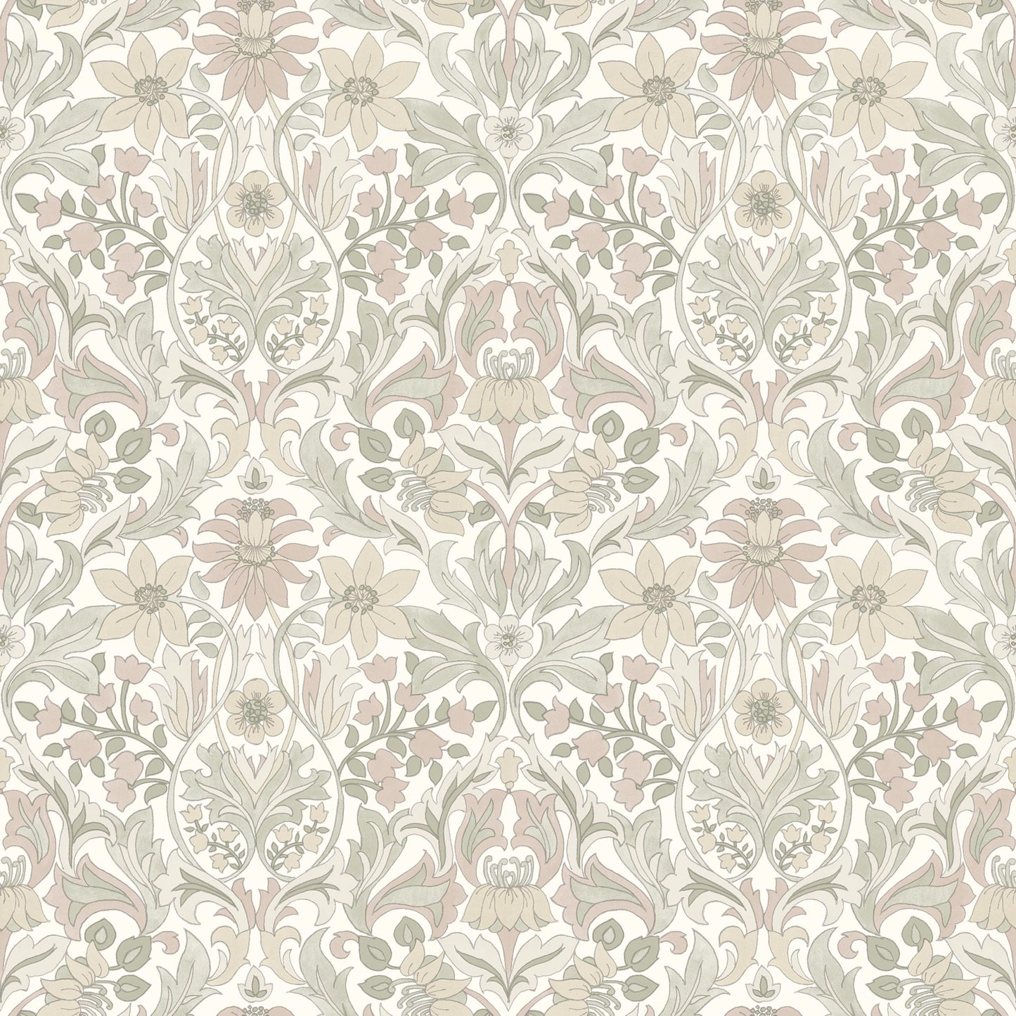 Beige Botanisch - BS95-0132 - Image1 - Timeless Traditions - 3295