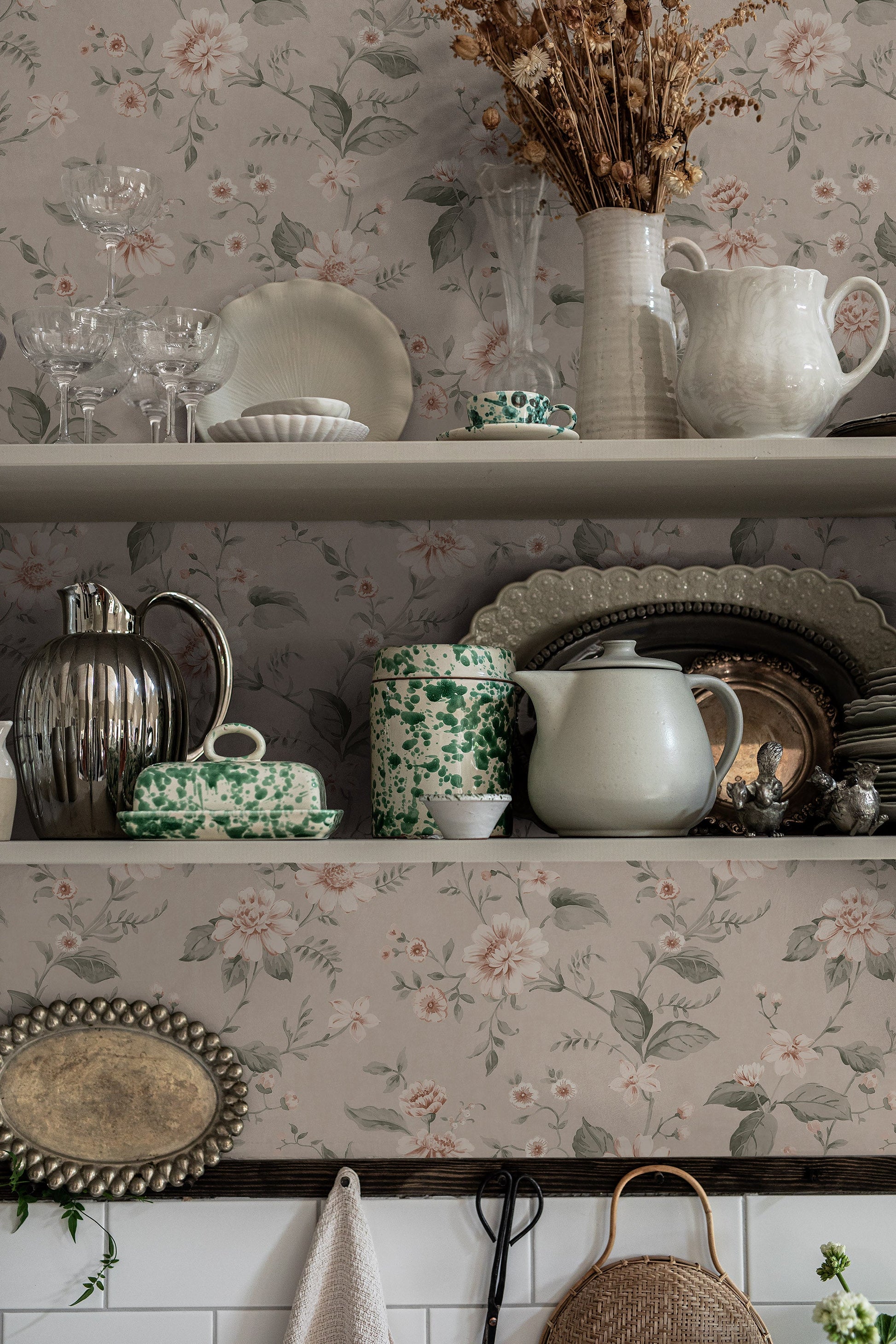 Beige Bloemen - BS72-0135 - Image3 - Cottage garden - 3572