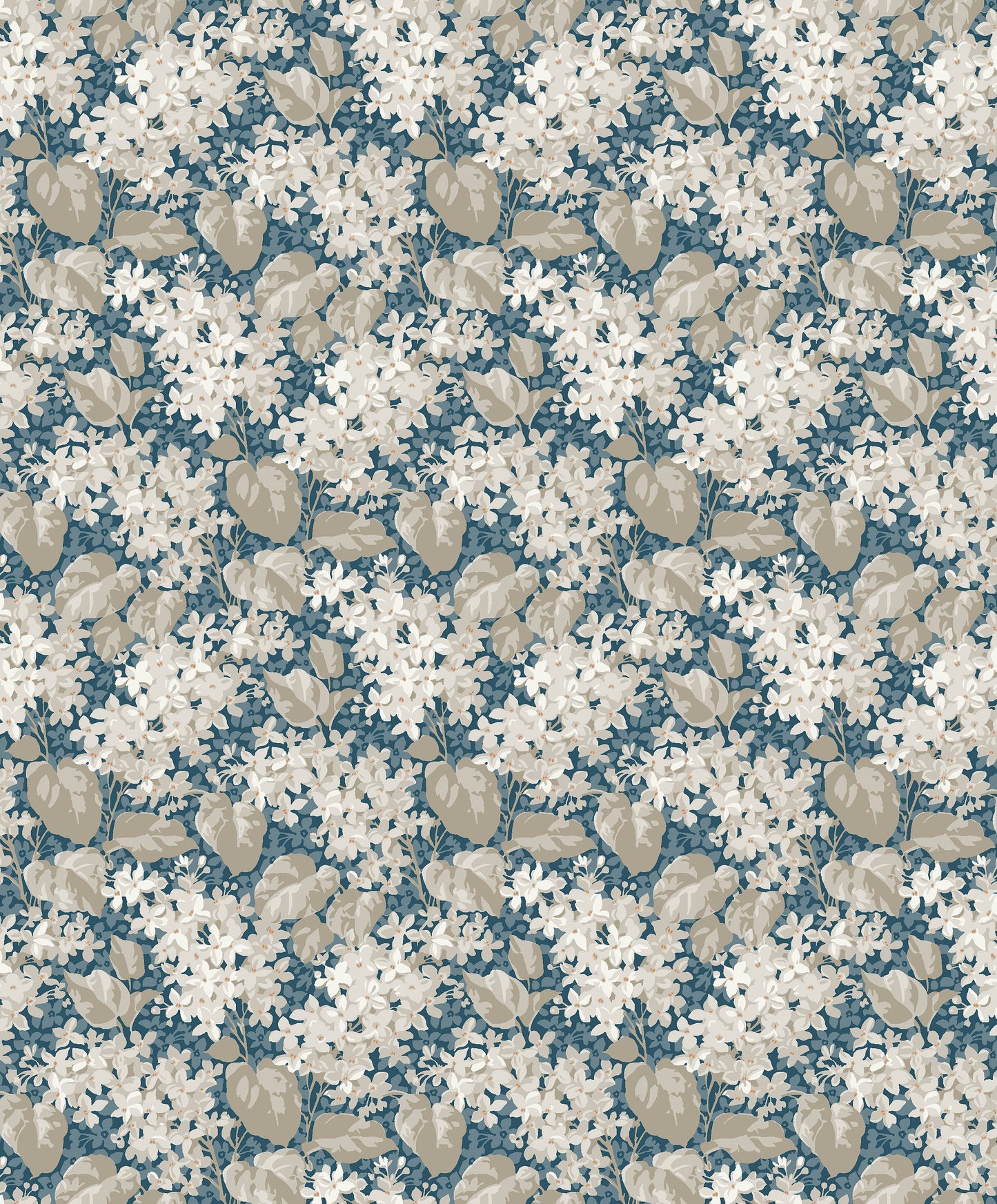 Blauw Bloemen - BS62-0141 - Image1 - Alla Tiders Hus - 4162