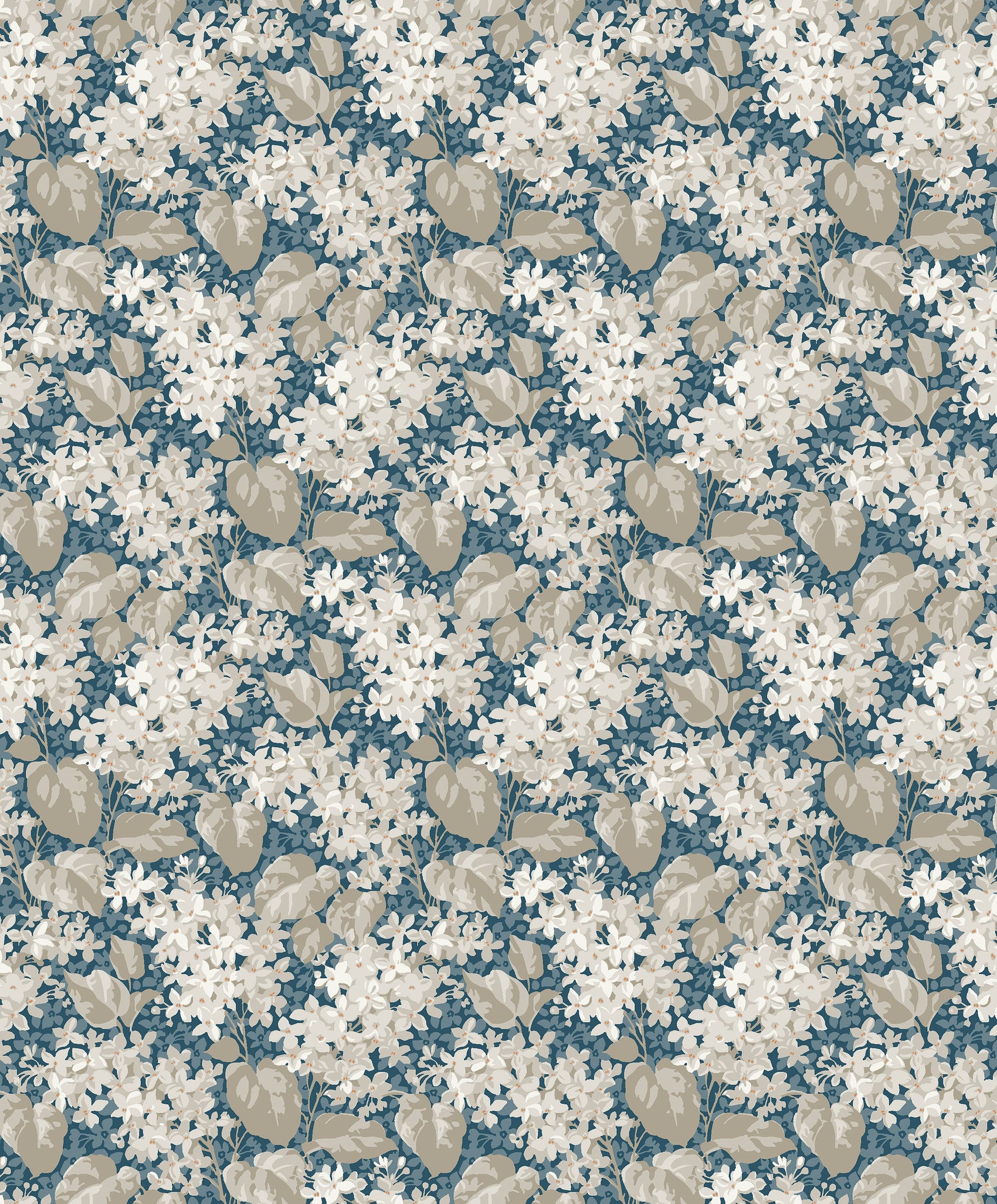 Blauw Bloemen - BS62-0141 - Image1 - Alla Tiders Hus - 4162