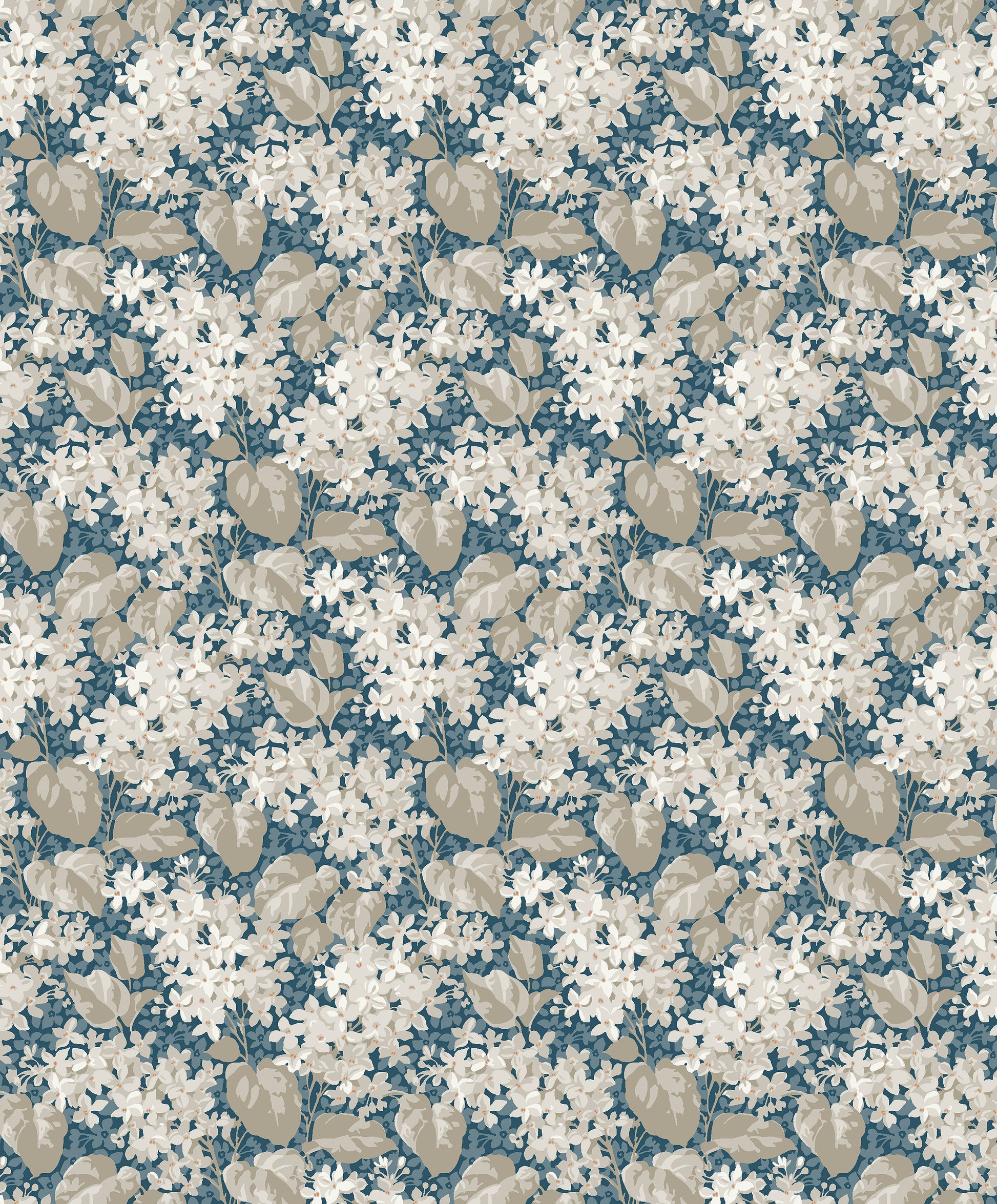 Blauw Bloemen - BS62-0141 - Image1 - Alla Tiders Hus - 4162