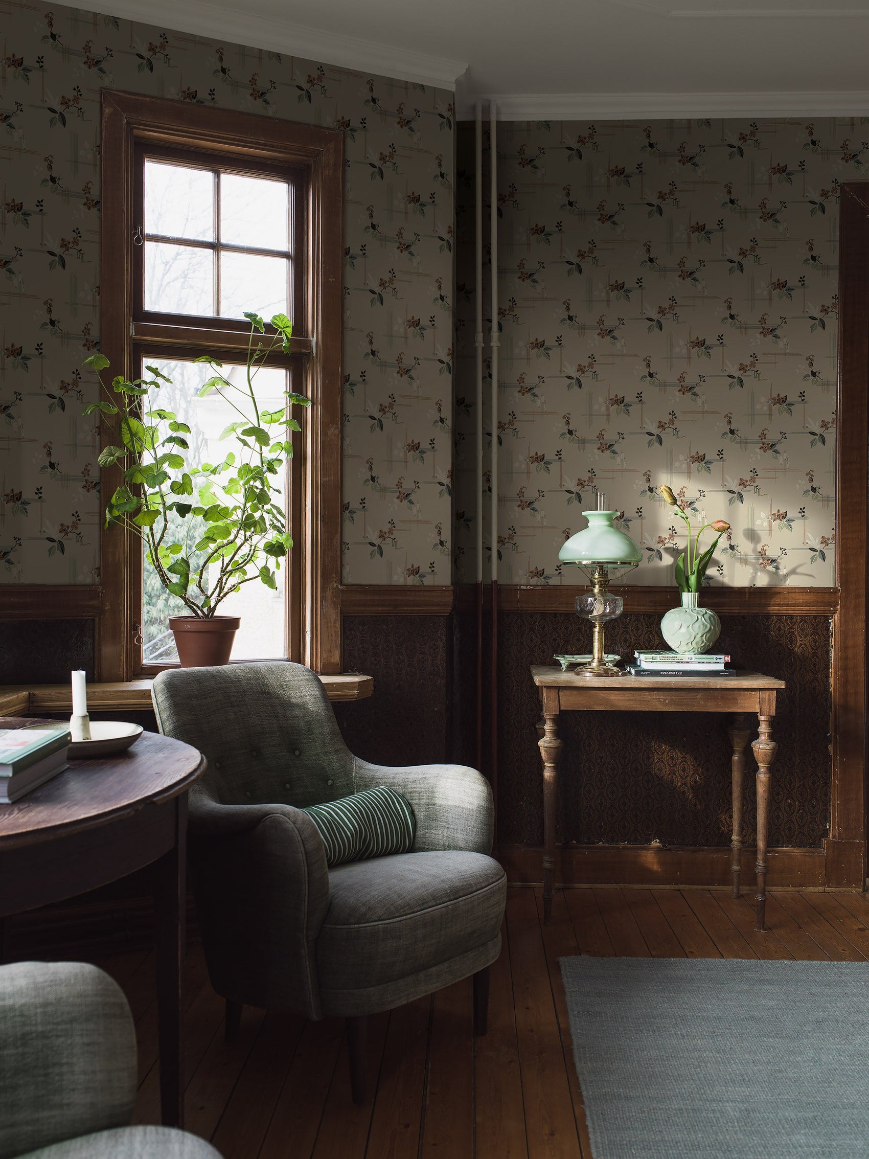 Beige Botanisch - BS72-0141 - Image3 - Alla Tiders Hus - 4172