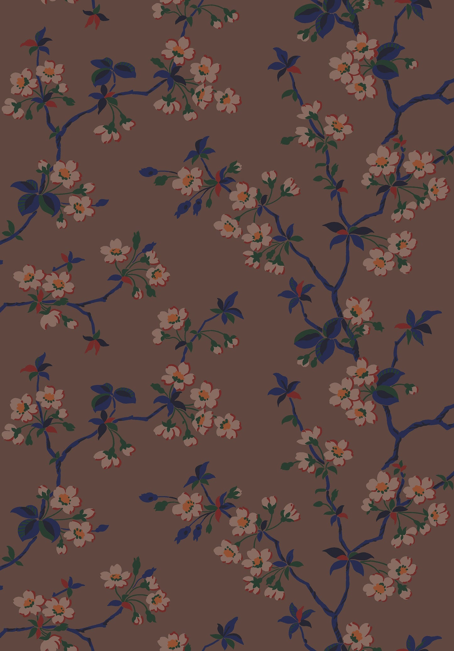 Taupe Botanisch - BS74-0141 - Image1 - Alla Tiders Hus - 4174