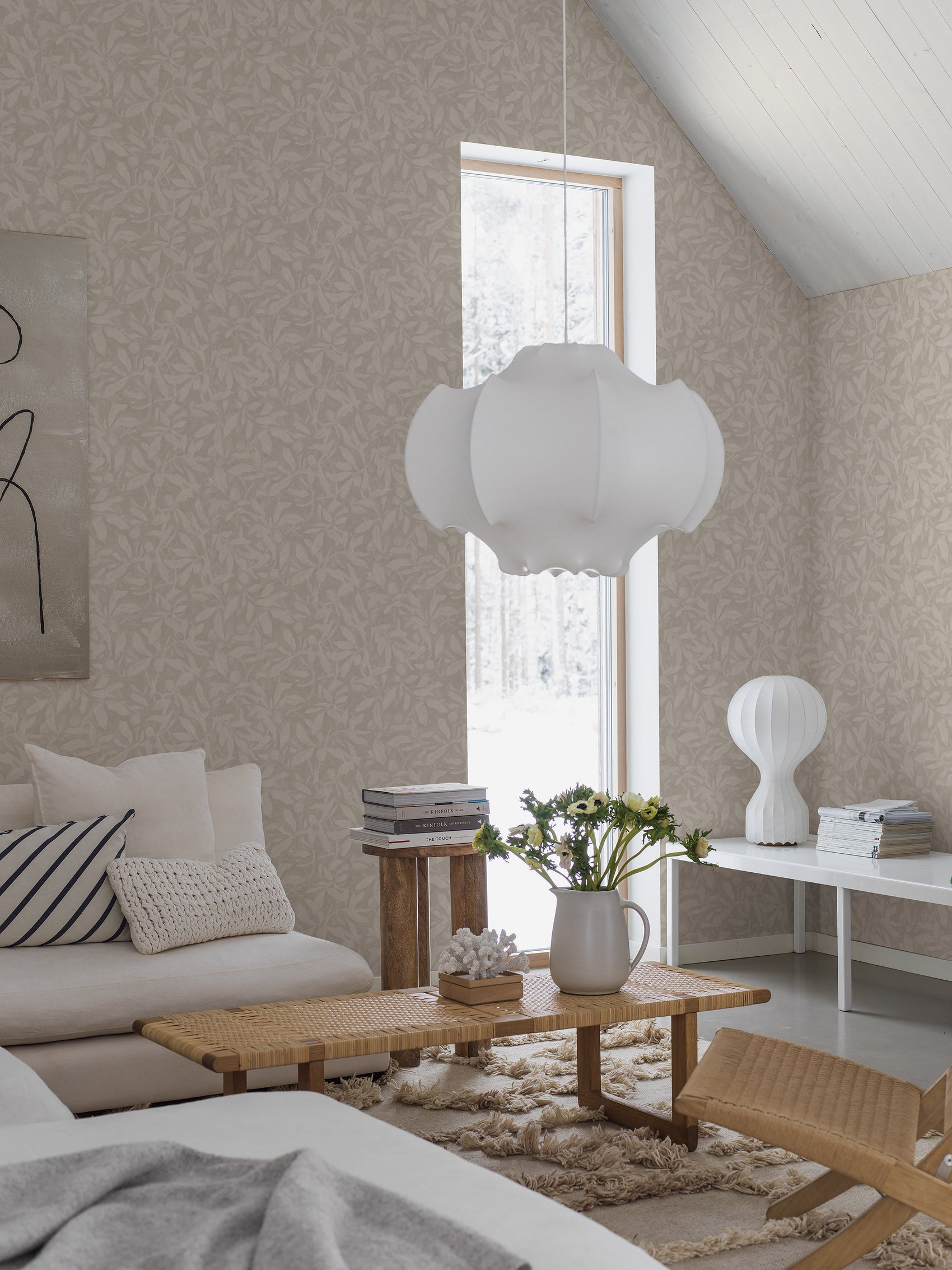 Beige Botanisch - BS95-0141 - Image2 - Alla Tiders Hus - 4195