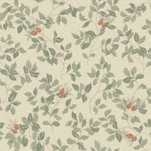 Beige Botanisch - DU04-0431 - Image1 - Linnéa - 431-04