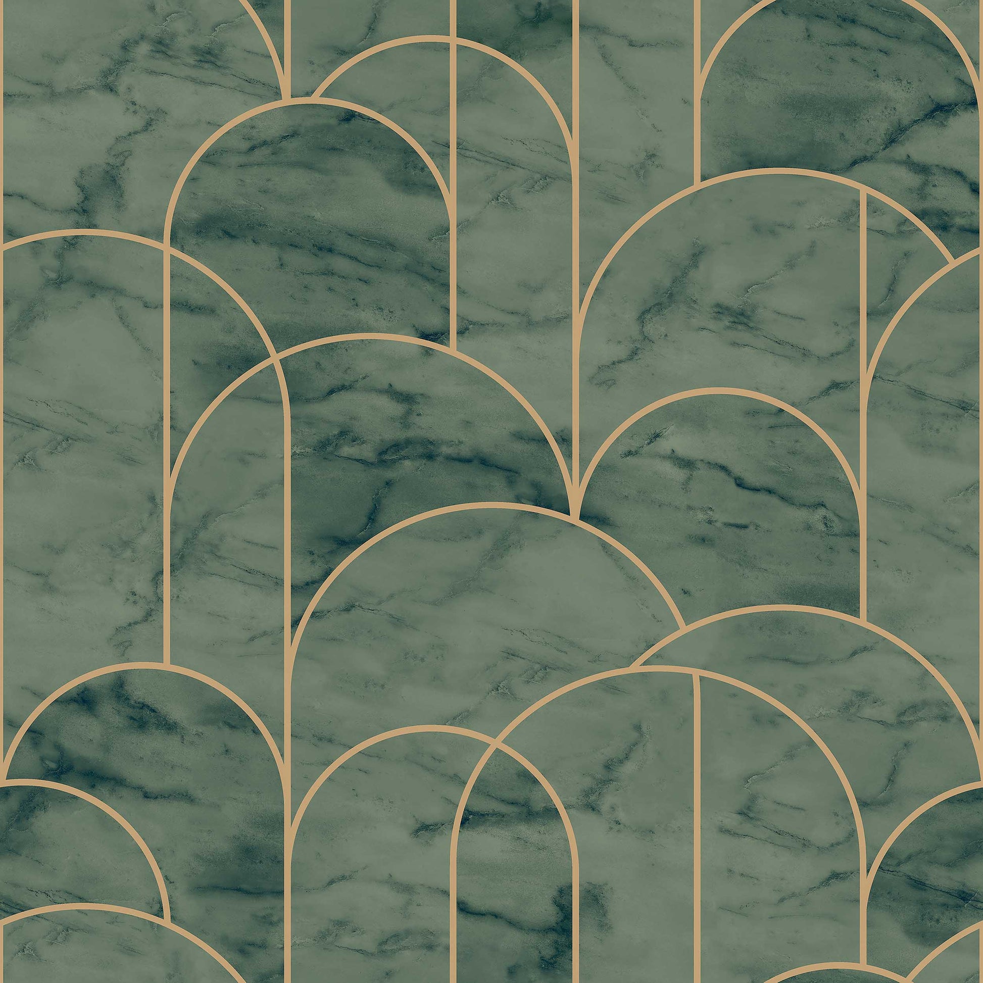 Groen Art Deco - BS51-0147 - Image1 - Graphic - 4751