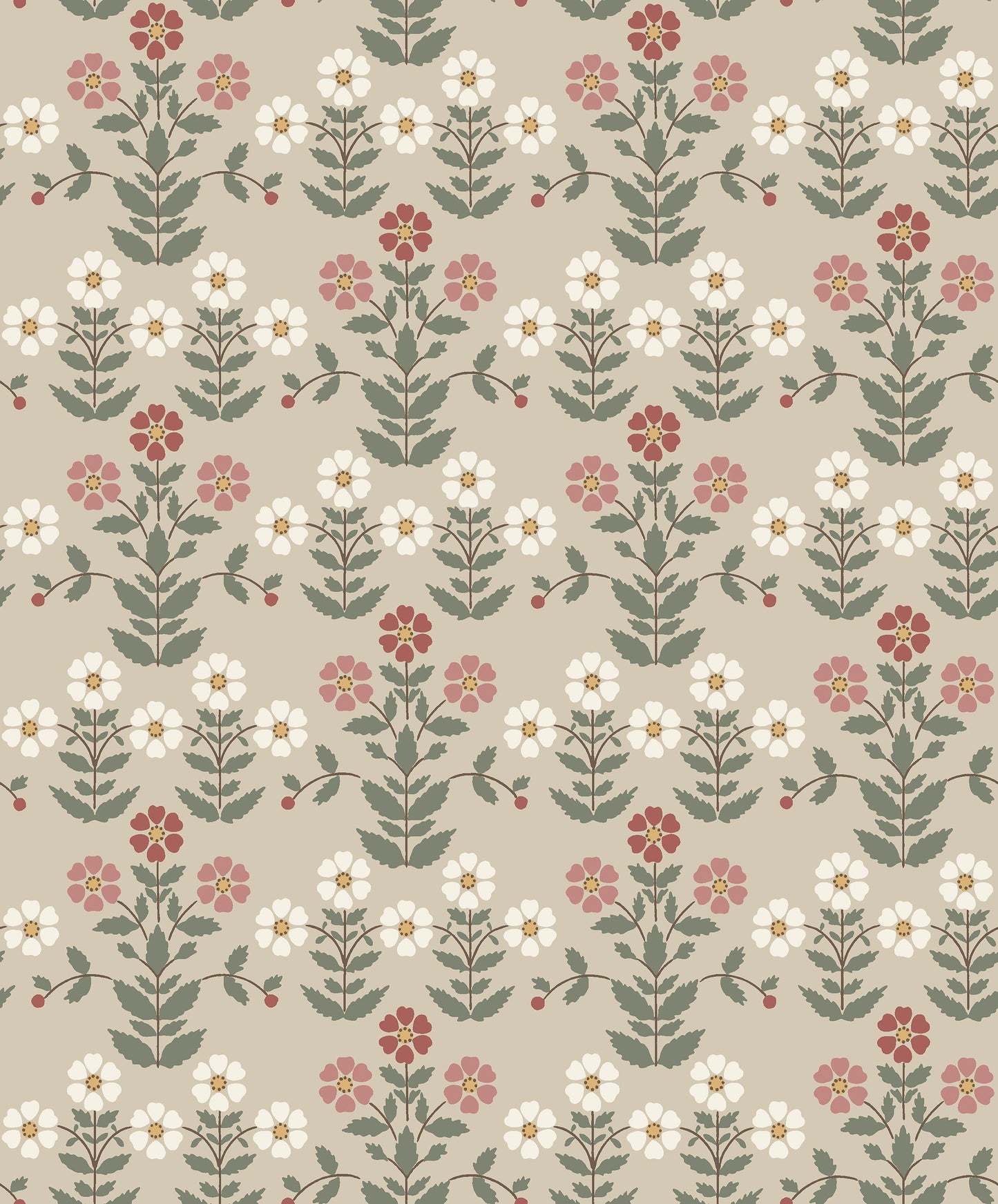 Rood Bloemen - BS10-0148 - Image1 - New Heritage - 4810