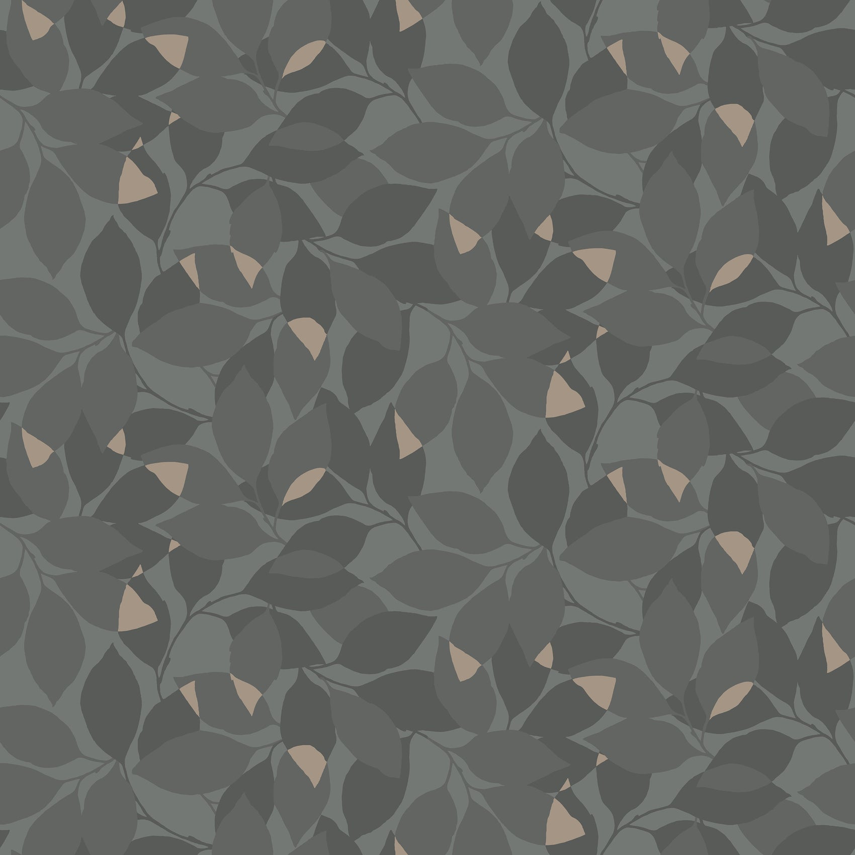 Zwart Botanisch - DU03-0676 - Image1 - Blommor & Blad - 676-03