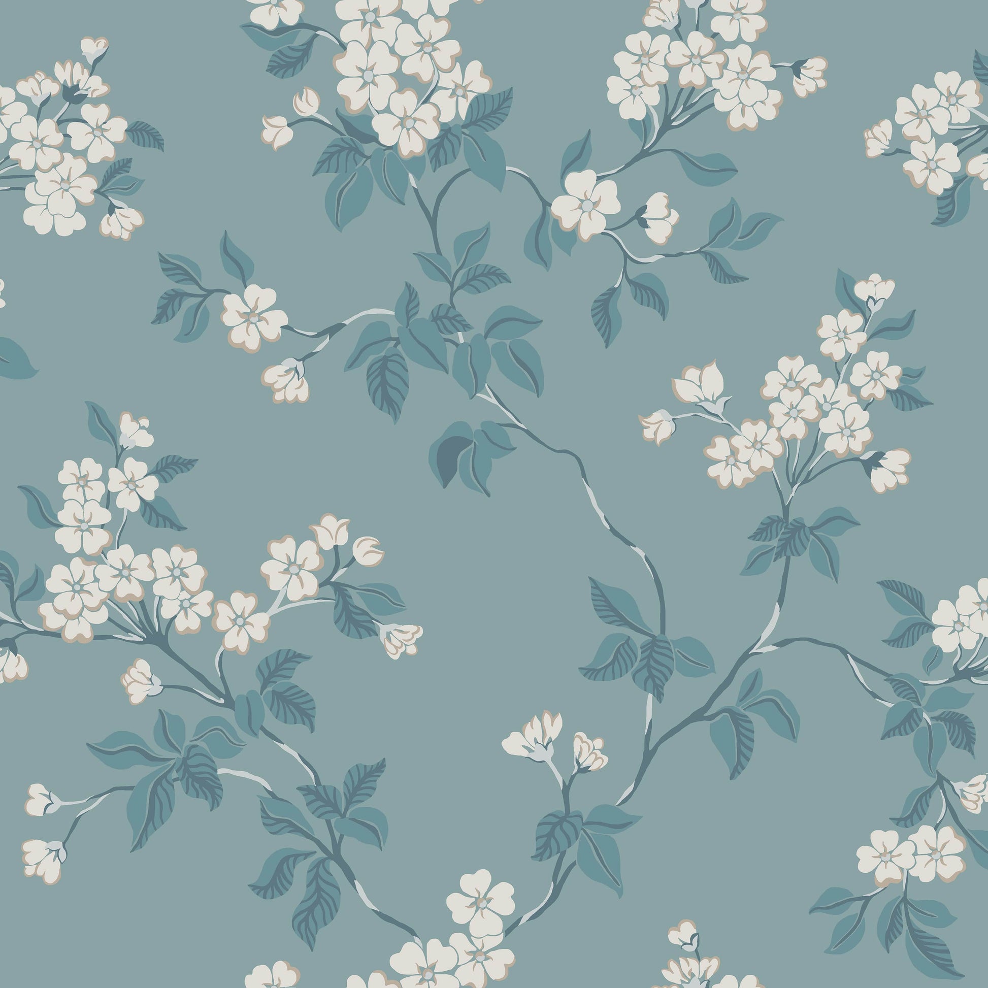 Blauw Botanisch - DU03-0679 - Image5 - Blommor & Blad - 679-03
