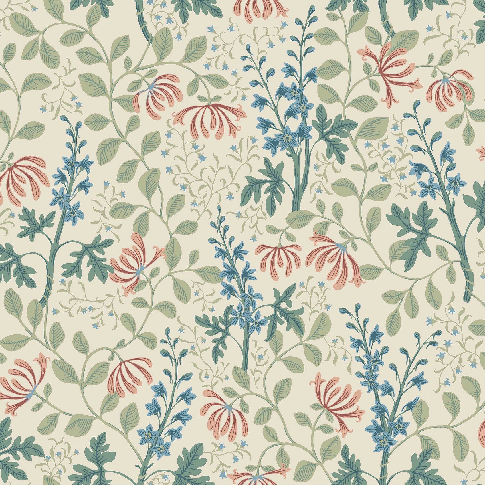 Beige Botanisch - BS85-0169 - Image1 - Österlen - 6985