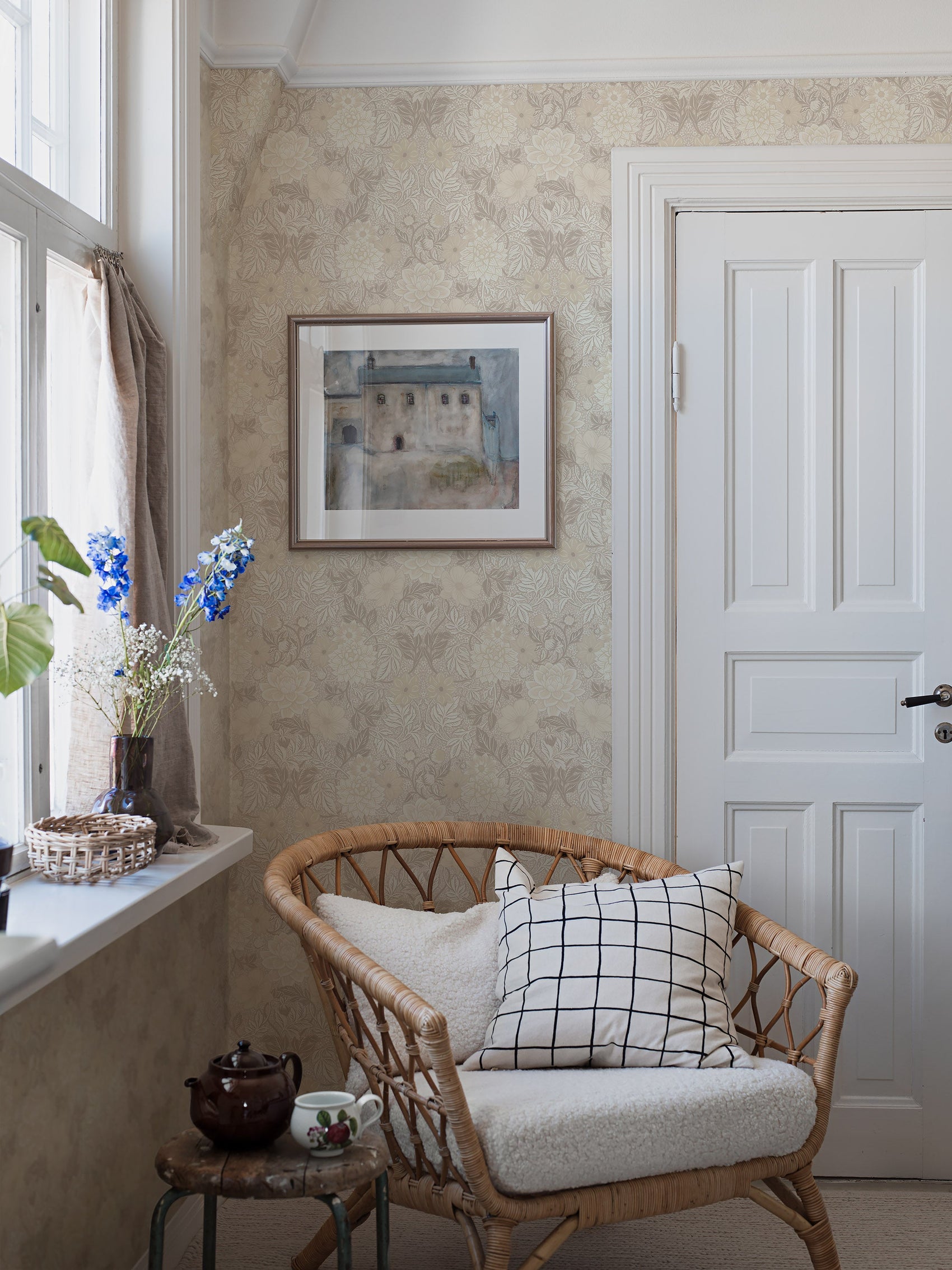 Beige Botanisch - BS91-0176 - Image2 - Falsterbo III - 7691