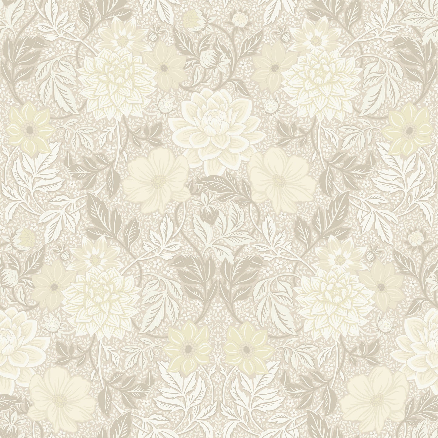 Beige Botanisch - BS91-0176 - Image1 - Falsterbo III - 7691