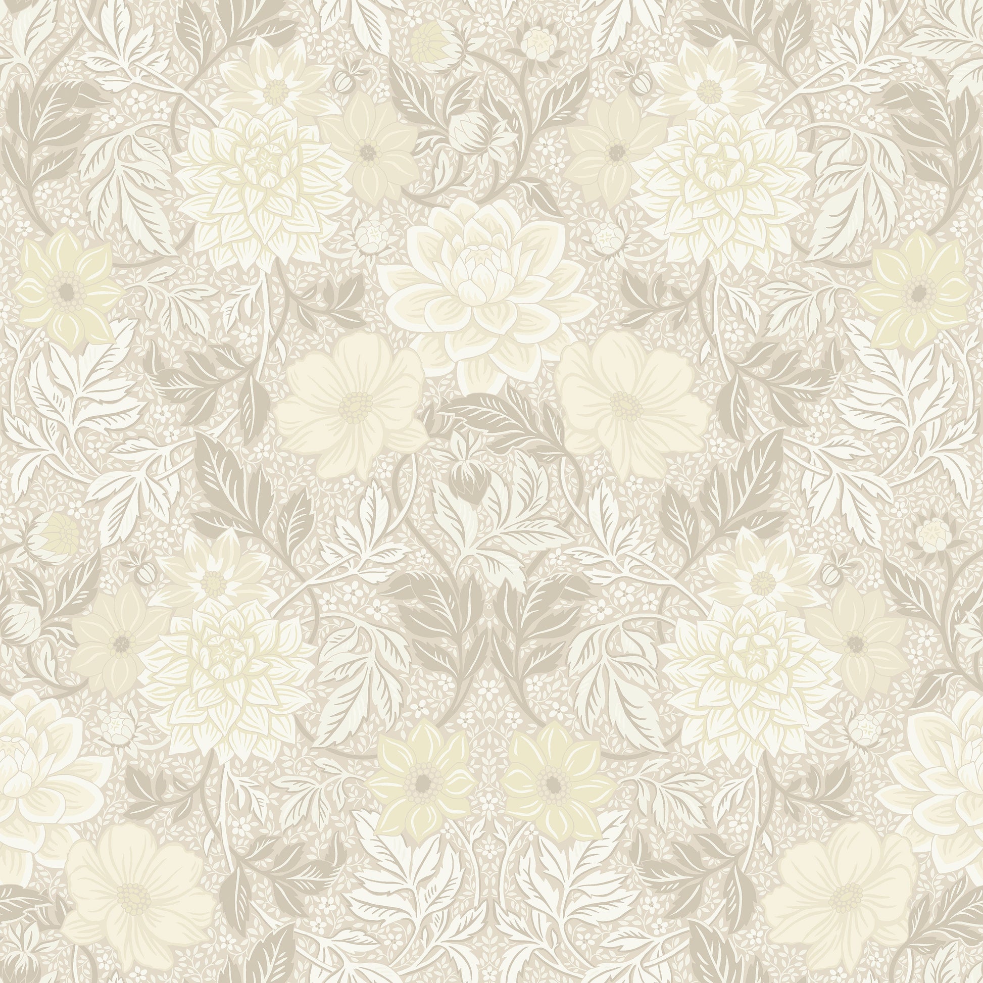 Beige Botanisch - BS91-0176 - Image1 - Falsterbo III - 7691