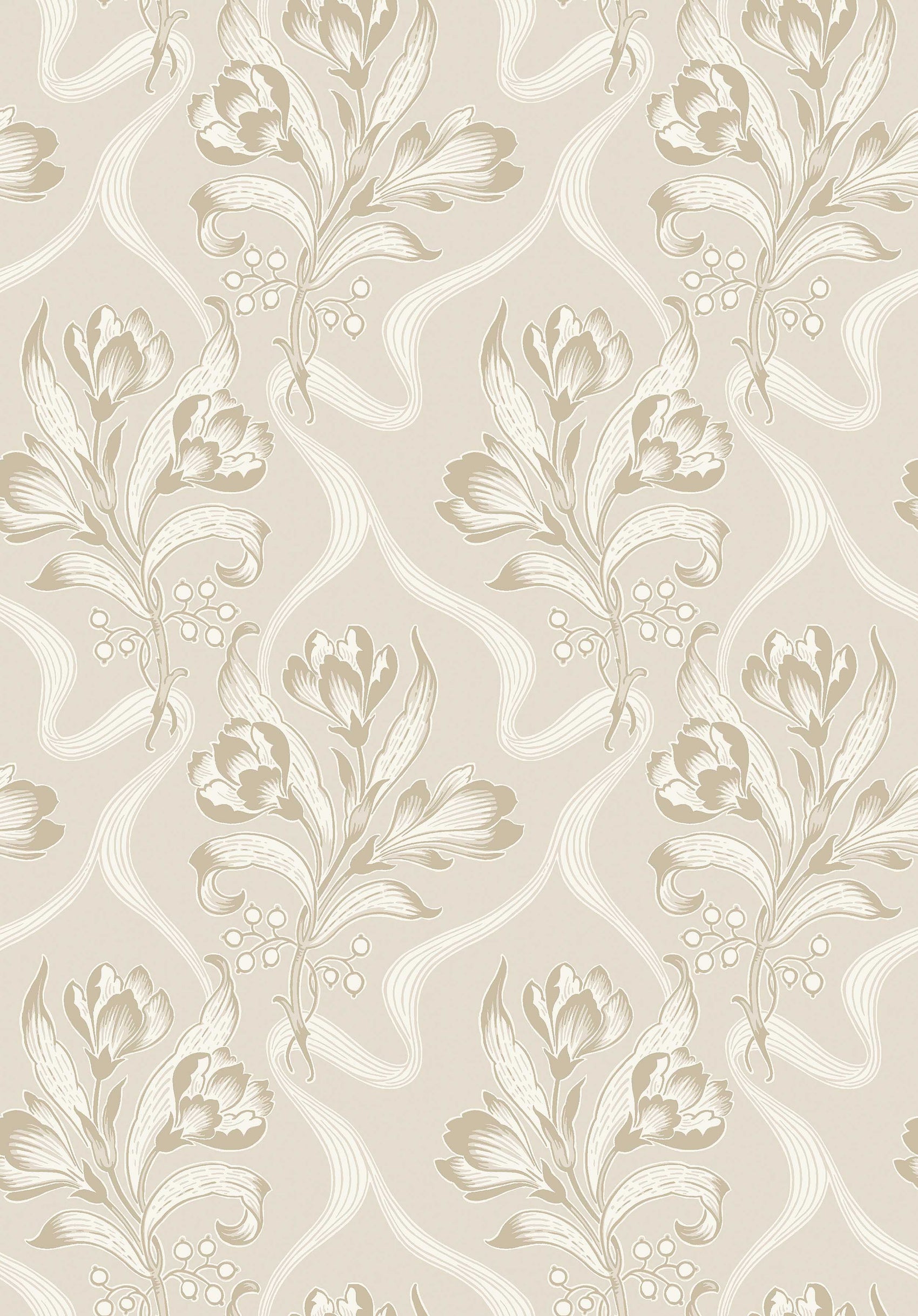 Beige Bloemen - BS72-0180 - Image1 - Anno II - 8072