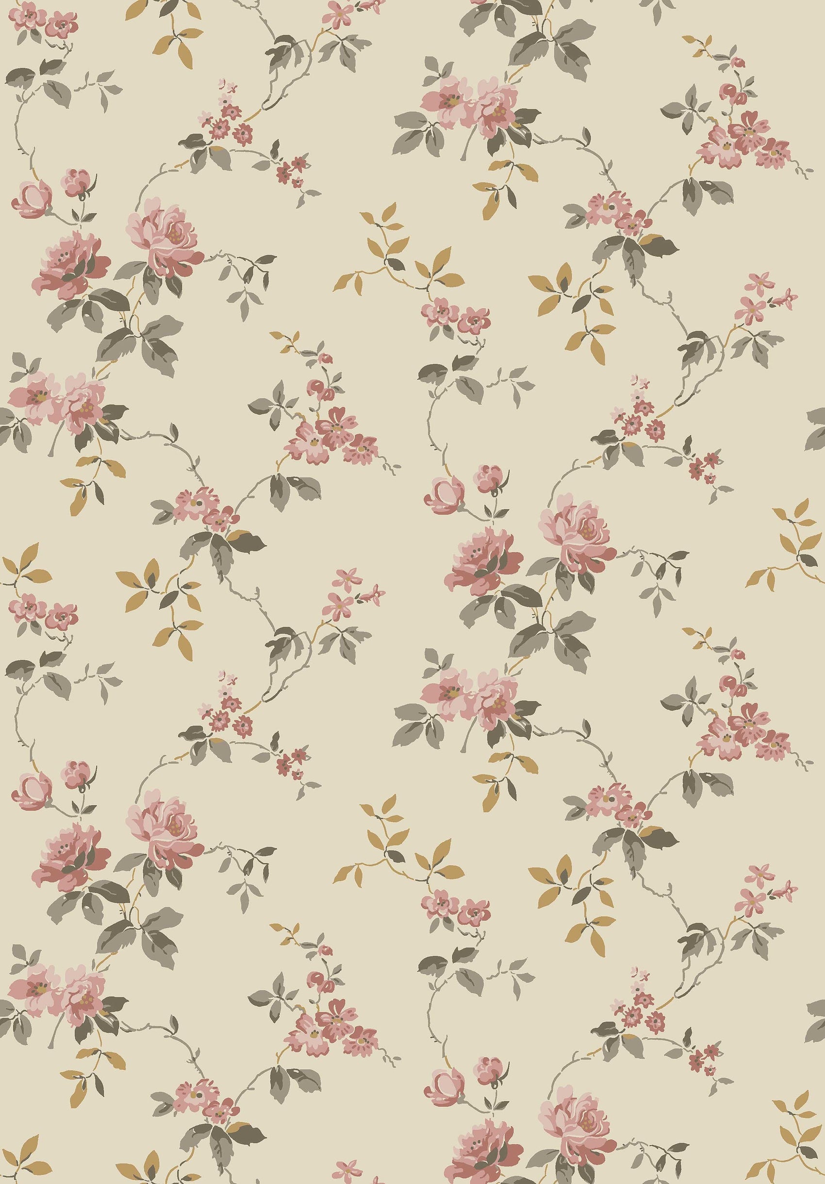 Beige Botanisch - BS84-0180 - Image1 - Anno II - 8084