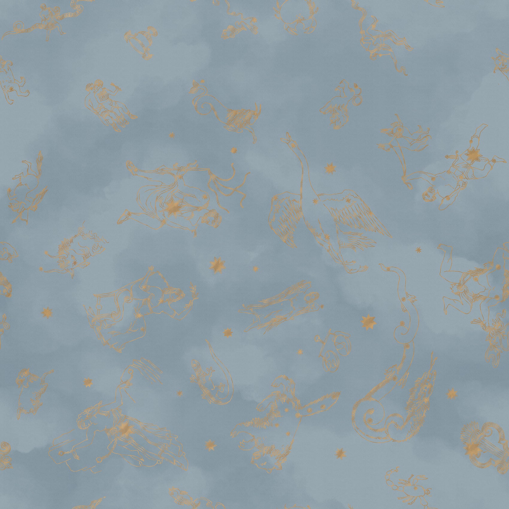 Sterrenbeelden Blauw BS2W-2956