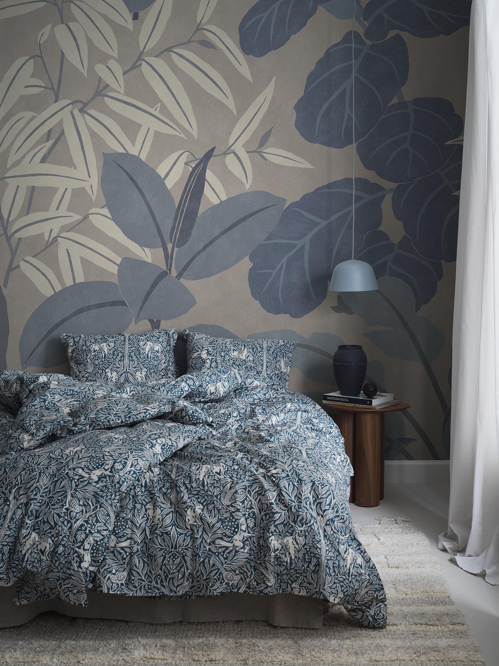 Grote Bladeren Blauw BS5W-2962
