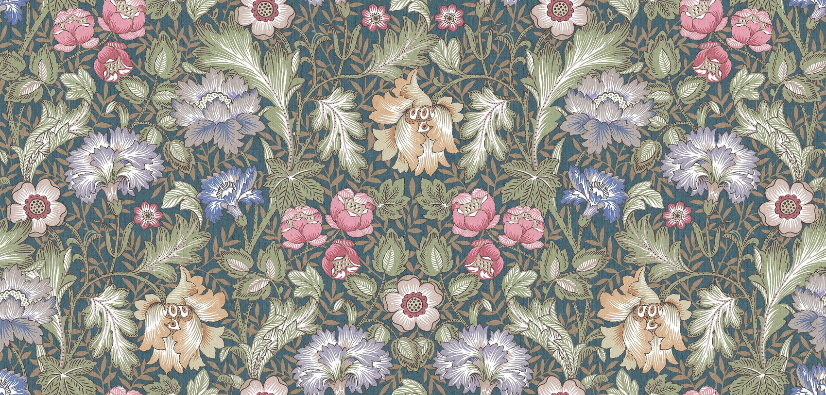 Arts & Crafts Bloemen Groen BS5W-2970