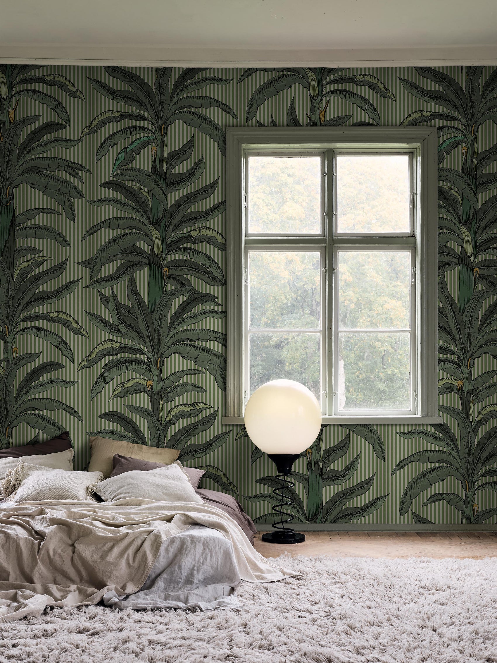 Rayure Palmier Groen BS1W-2971