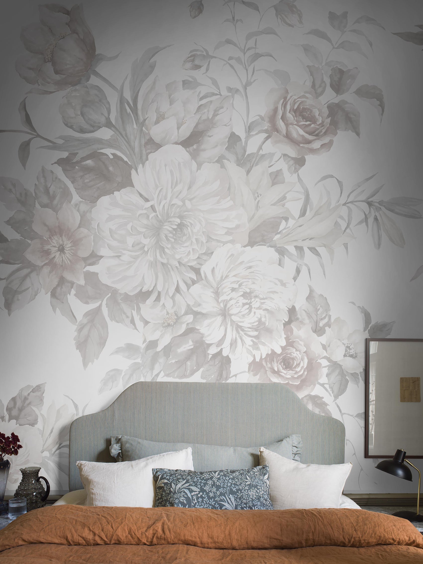 Bloemencharme Grand Grijs BS0W-2972