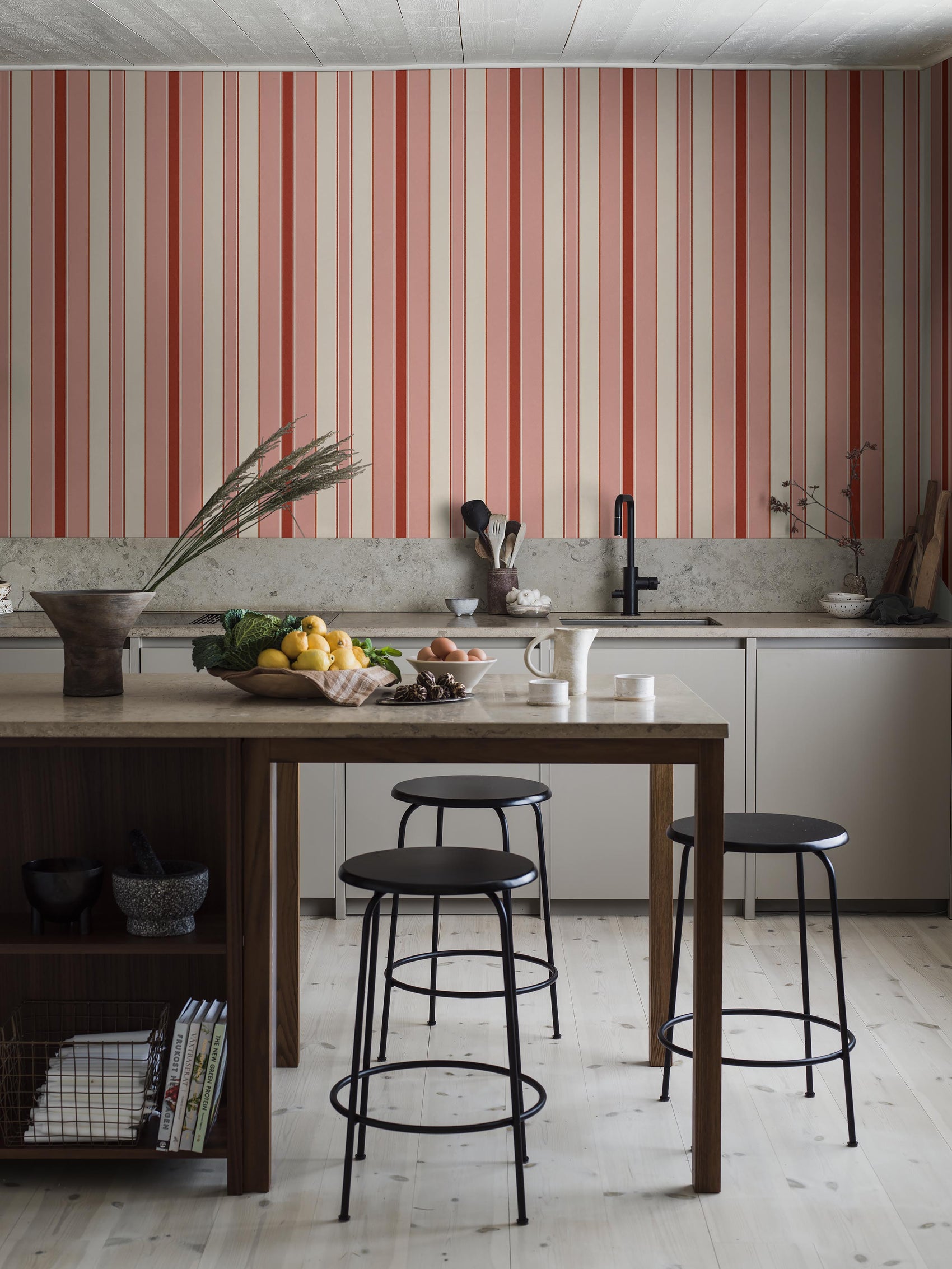 Stockholm Streep Roze BS0W-2979