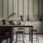 Stockholm Streep Groen BS1W-2979