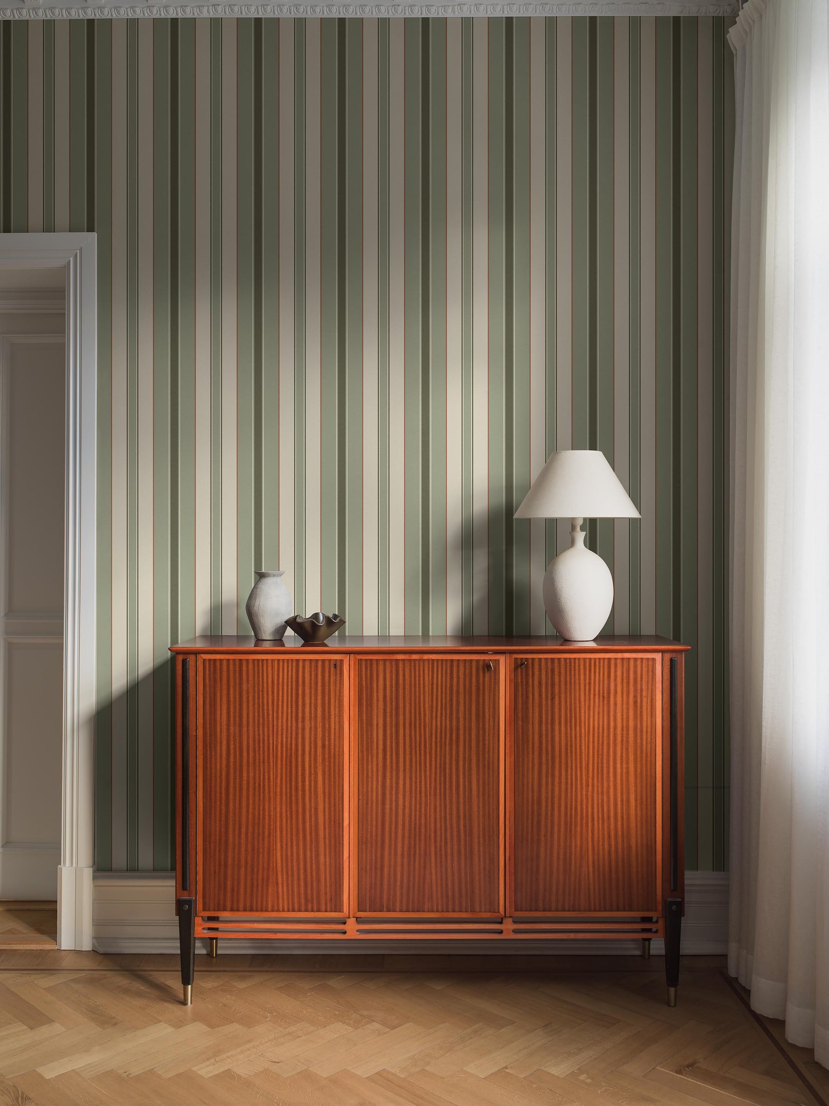 Stockholm Streep Groen BS1W-2979