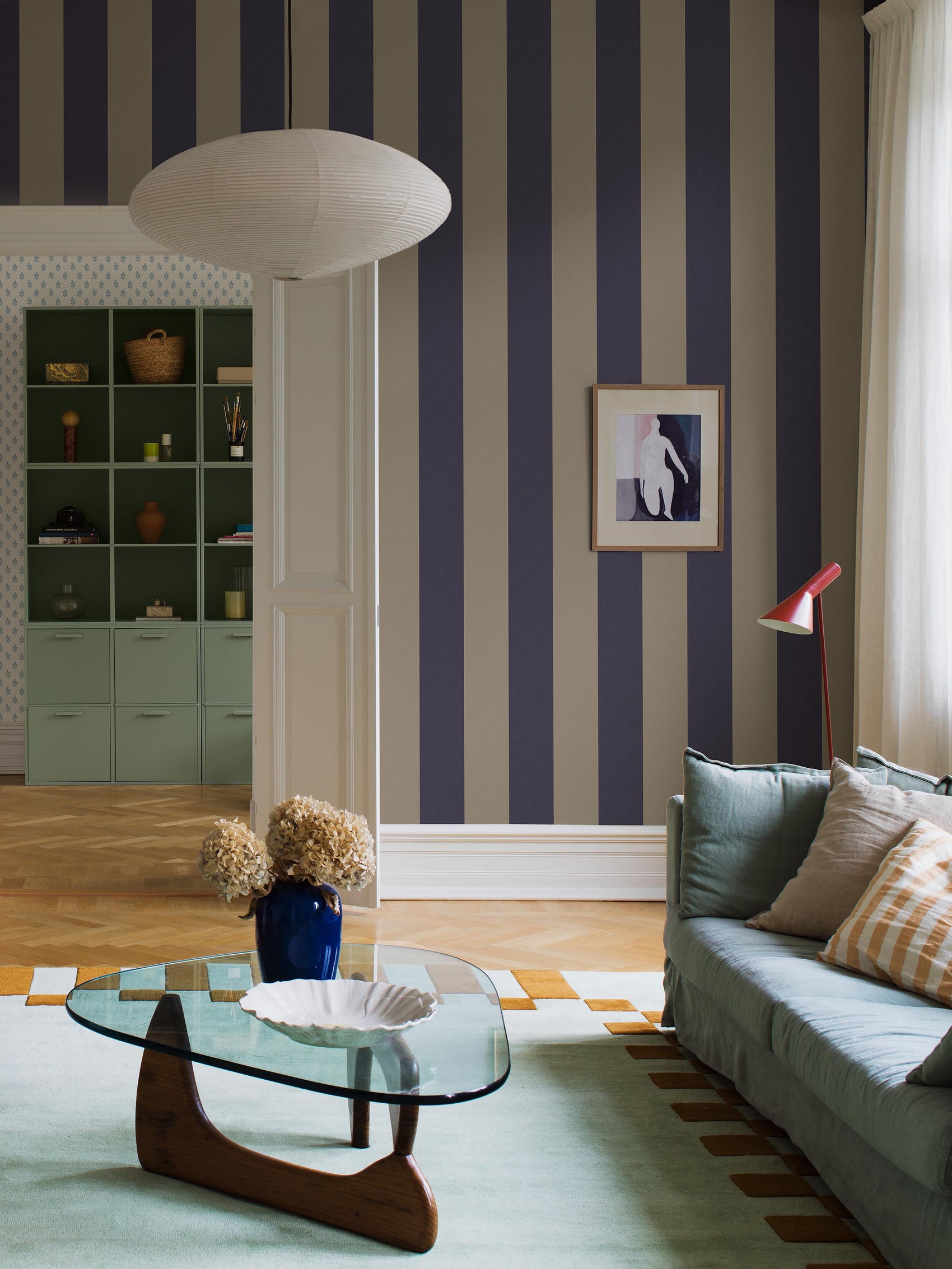 Bjärö Streep Blauw BS4W-2979