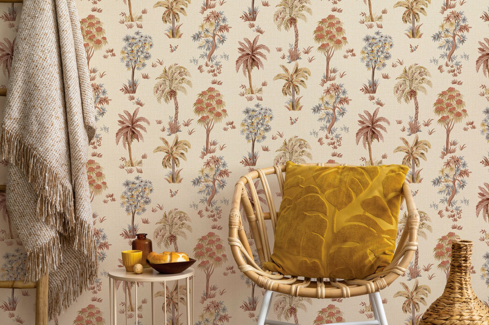 Beige Botanisch - ZM15-0770 - Image2 - Marrakesh - Z70715