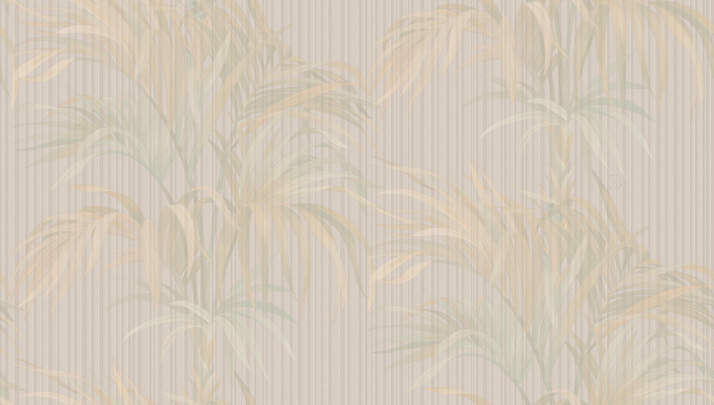 Beige Botanisch - ZM22-0081 - Image1 - Philipp Plein 2 - Z81022