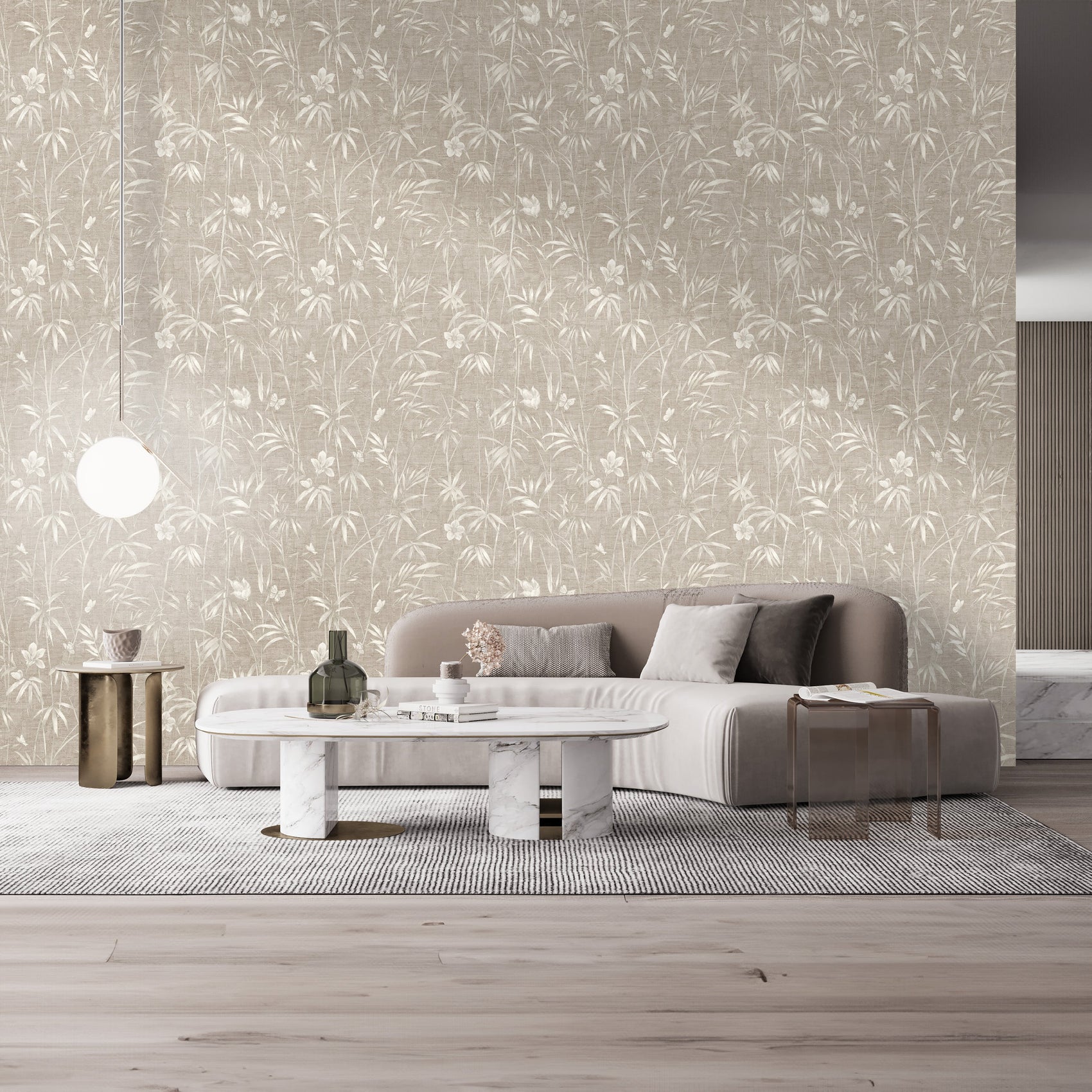 Beige Botanisch - ZM51-0081 - Image2 - Philipp Plein 2 - Z81051